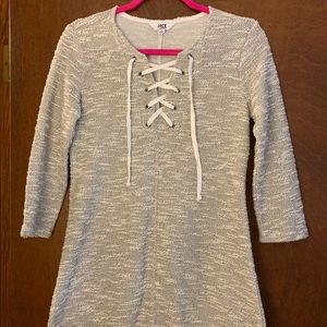 Black and white tunic